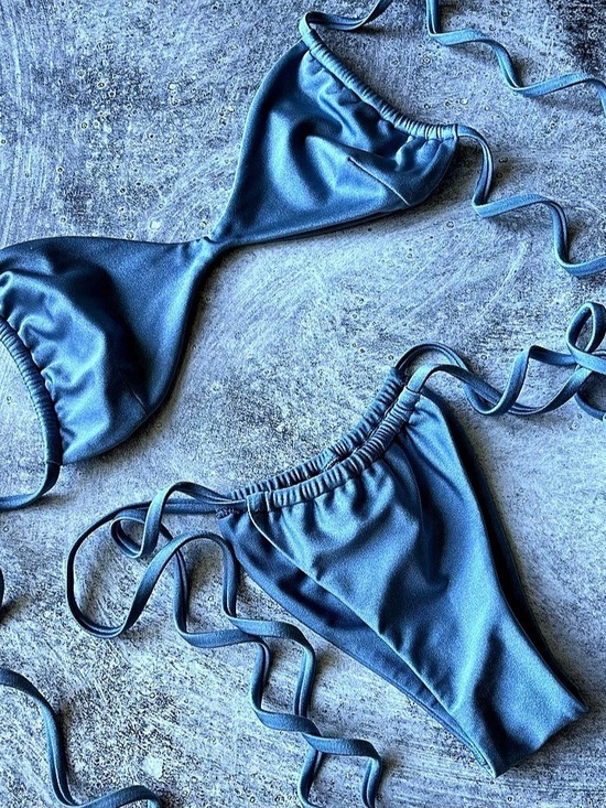 Disruptive Youth Other - Blue Bikini Set New